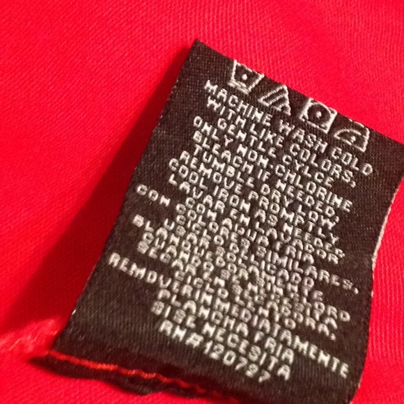 DANIELLE B women's High Collar Jacket LP red - Picture 8 of 8